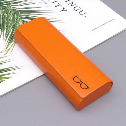 🔥Hot Sale🔥Minimalist Hard Leather Glasses Case