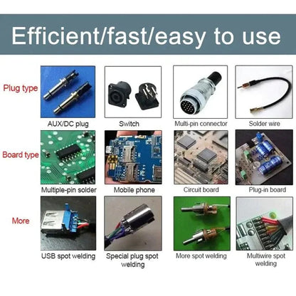 🔥Soldering Iron Kit Corded Solder Iron Internal Heat Electric Welding Tool with Welding Wire for Circuit Board Computer Electronic Repair