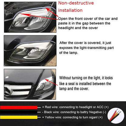 🔥LED Flow Type Auto Signal Light
