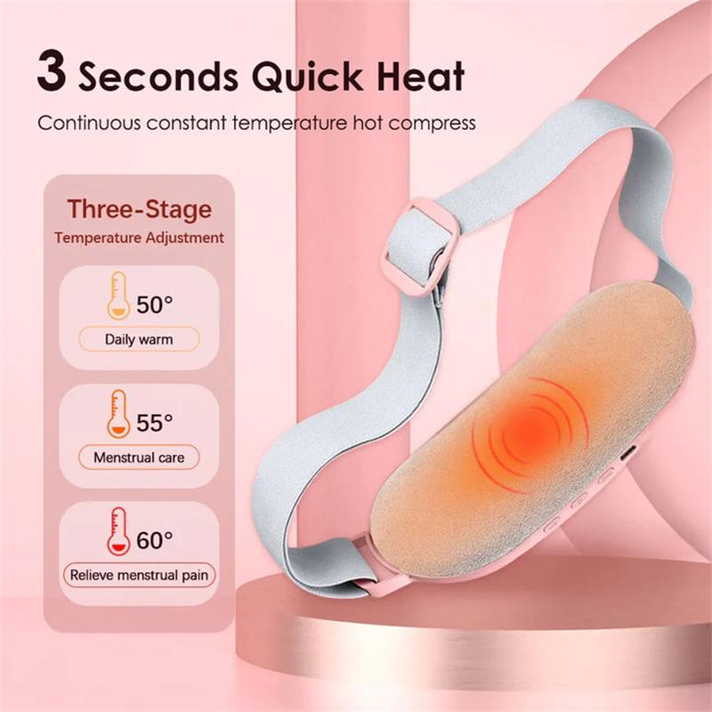 Wireless Menstrual Pain Massager – Heating, Vibration, Discreet
