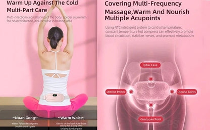 Wireless Menstrual Pain Massager – Heating, Vibration, Discreet