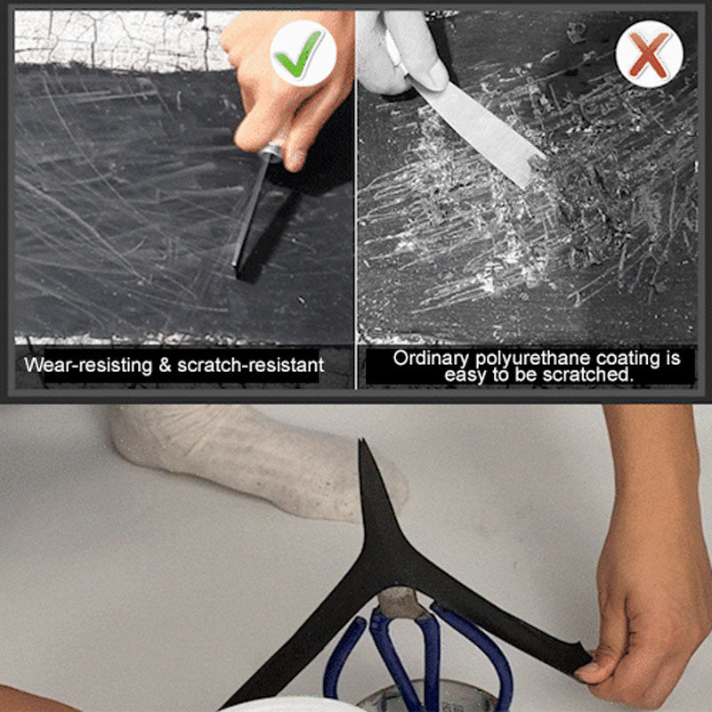 ✨ Polyurethane Waterproof Coating - Eco-Friendly Leak Repair Solution for Roofs & Walls with Long-Lasting Protection