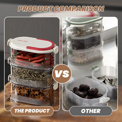 🔥 Multi-layer Sealed Spice Organizer🔥