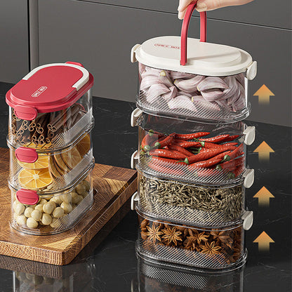 🔥 Multi-layer Sealed Spice Organizer🔥