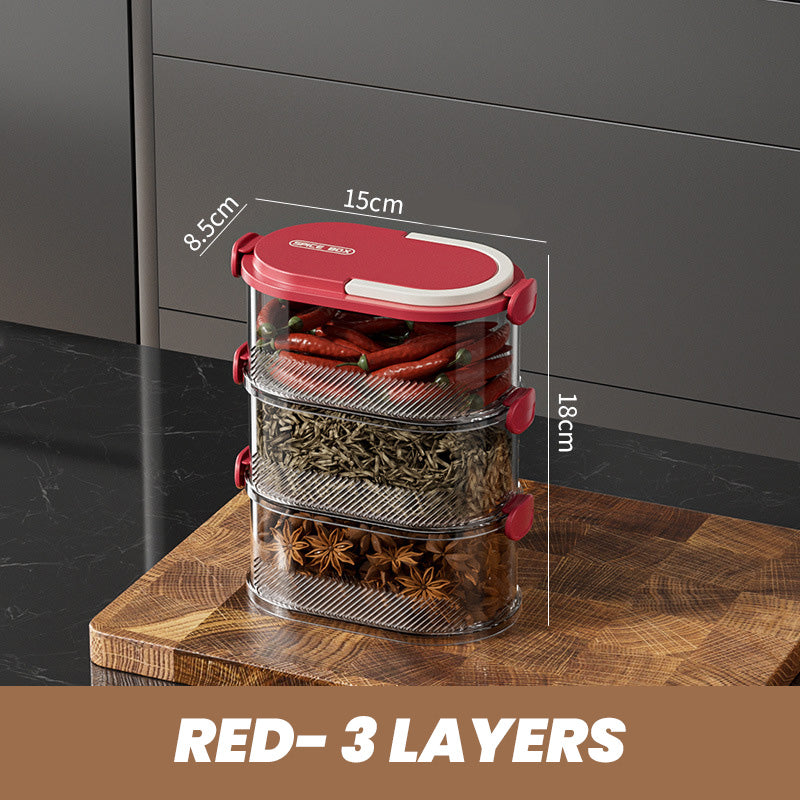 🔥 Multi-layer Sealed Spice Organizer🔥