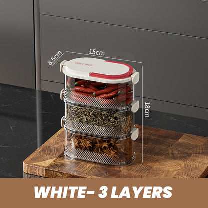 🔥 Multi-layer Sealed Spice Organizer🔥
