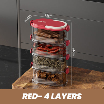 🔥 Multi-layer Sealed Spice Organizer🔥