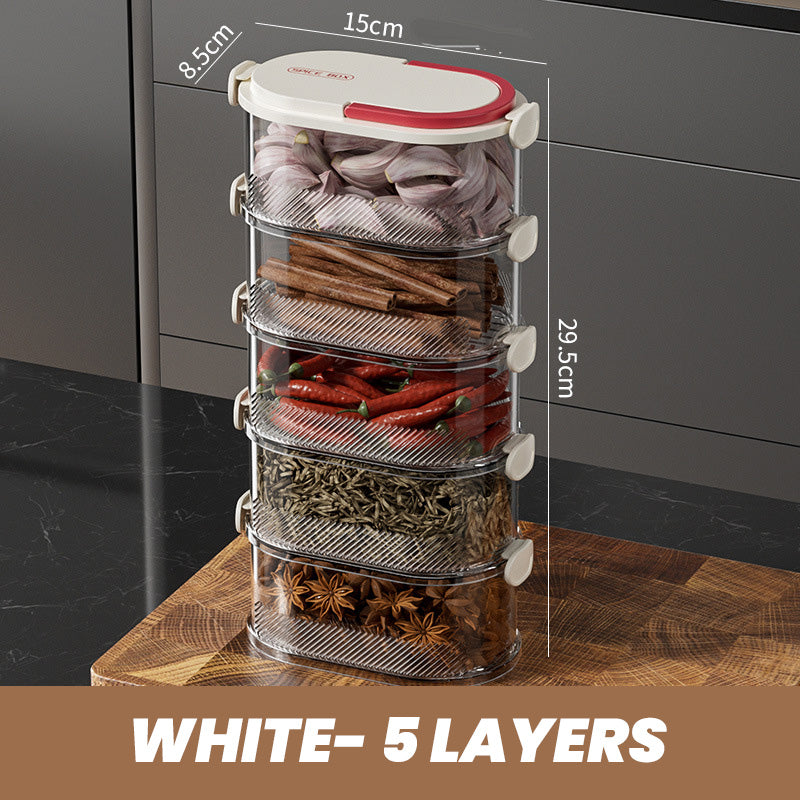 🔥 Multi-layer Sealed Spice Organizer🔥
