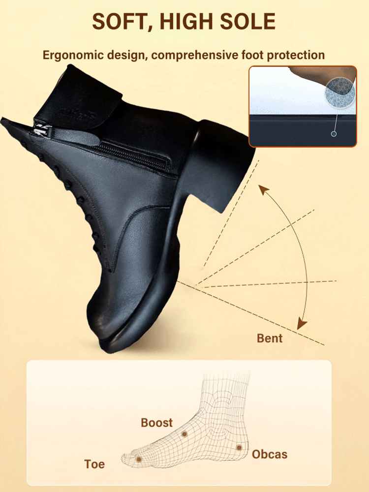 Great Gift-retro British Style Boots