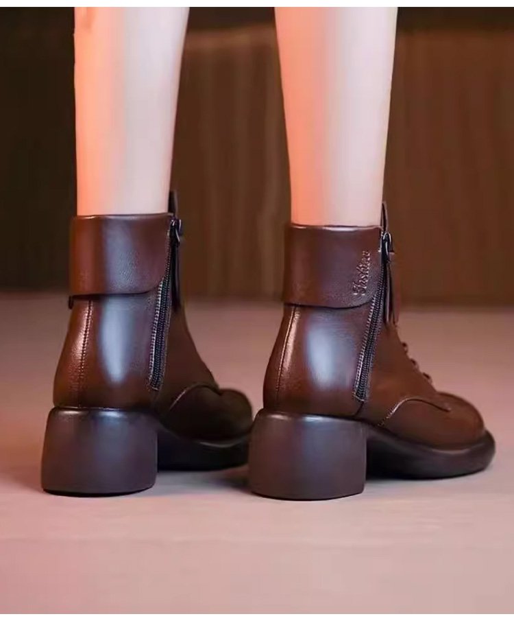 Great Gift-retro British Style Boots