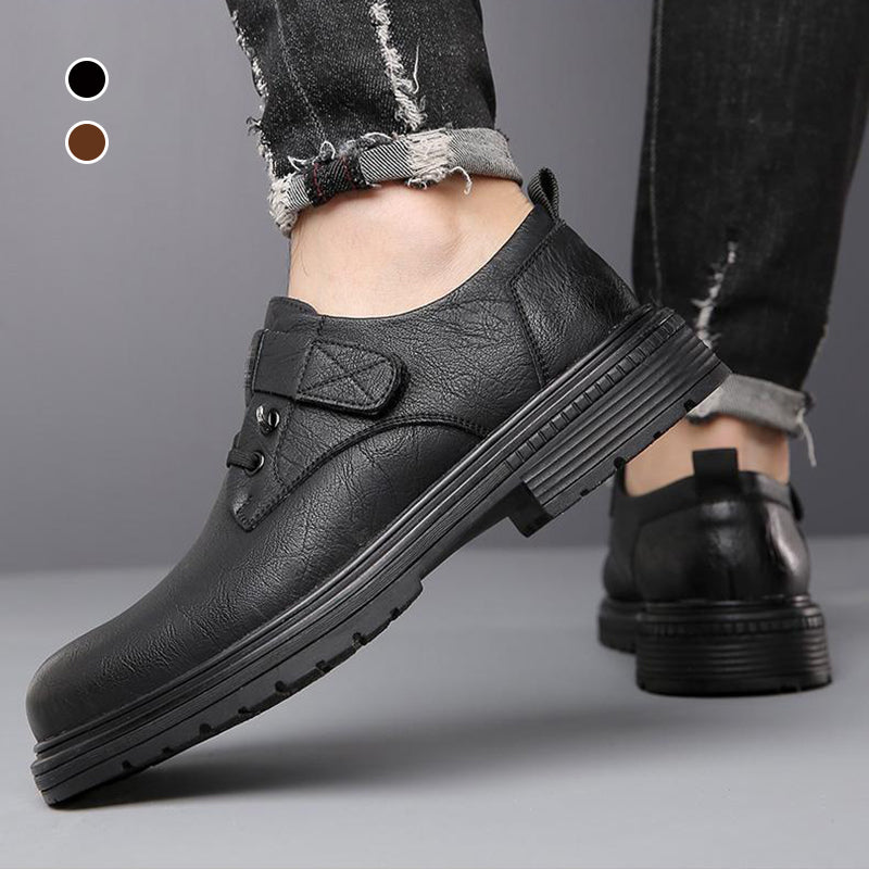 🔥Men's Breathable Retro PU Leather Soft Sole Shoes🔥