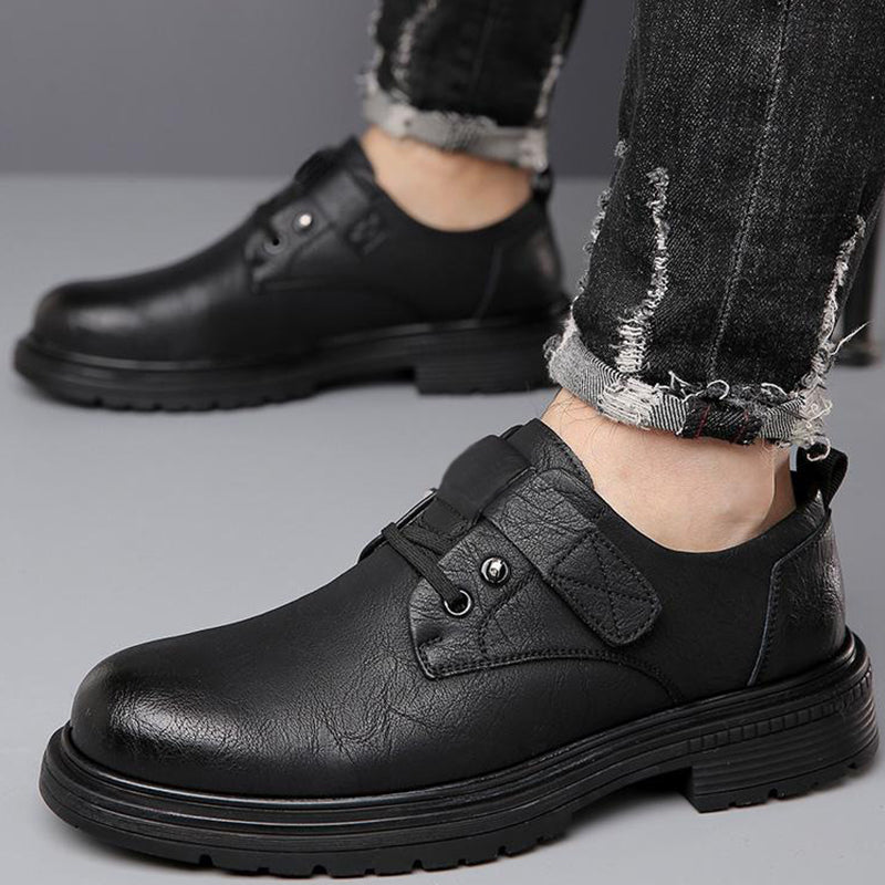 🔥Men's Breathable Retro PU Leather Soft Sole Shoes🔥