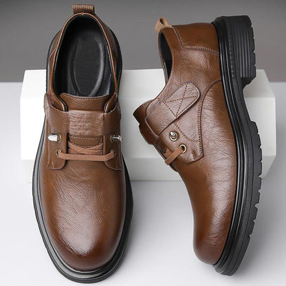 🔥Men's Breathable Retro PU Leather Soft Sole Shoes🔥