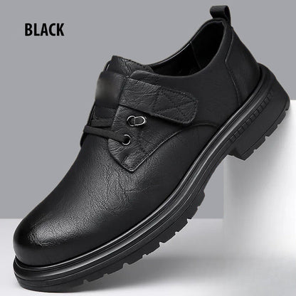 🔥Men's Breathable Retro PU Leather Soft Sole Shoes🔥