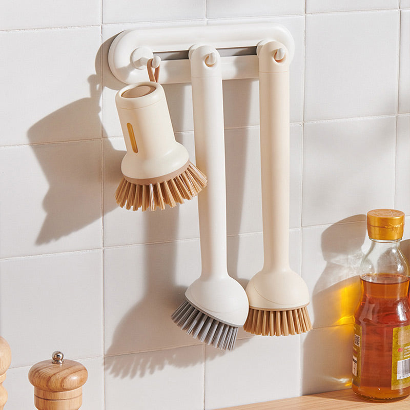 Rotatable Hanging Pot Brush Set