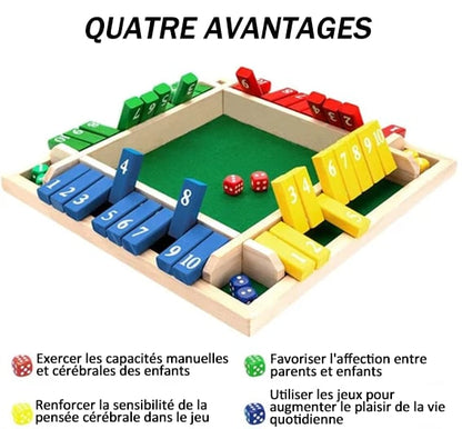 【💥Final 3-hour Preferential Deal 💥】🎉FUN FAMILY GAMES - Shut The Box Board Game