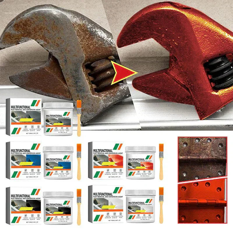 🔥Multifunctional Metal Rust Removal and Conversion Agent