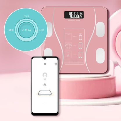 ❤️Smart Body Fat Scale – Know your numbers, track your health! Measures weight & body fat easily. Large display, auto-on. Your wellness companion.