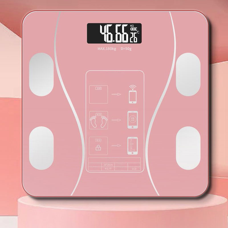 ❤️Smart Body Fat Scale – Know your numbers, track your health! Measures weight & body fat easily. Large display, auto-on. Your wellness companion.