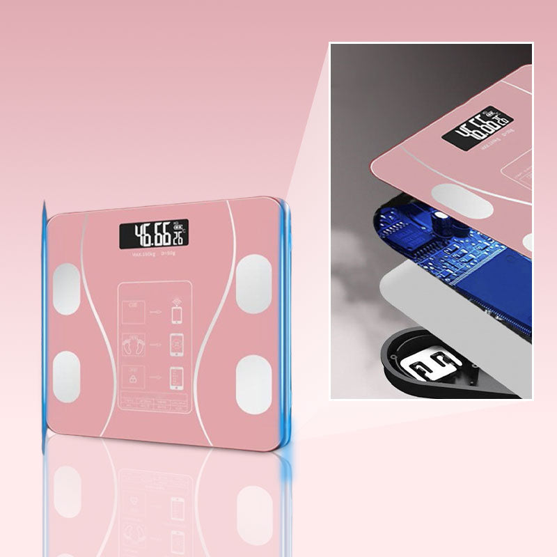 ❤️Smart Body Fat Scale – Know your numbers, track your health! Measures weight & body fat easily. Large display, auto-on. Your wellness companion.
