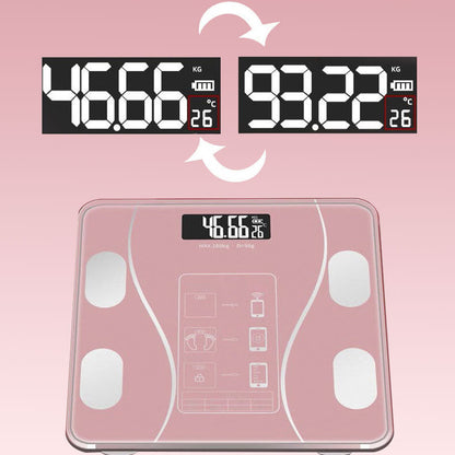 ❤️Smart Body Fat Scale – Know your numbers, track your health! Measures weight & body fat easily. Large display, auto-on. Your wellness companion.