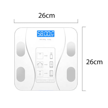 ❤️Smart Body Fat Scale – Know your numbers, track your health! Measures weight & body fat easily. Large display, auto-on. Your wellness companion.