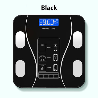 ❤️Smart Body Fat Scale – Know your numbers, track your health! Measures weight & body fat easily. Large display, auto-on. Your wellness companion.