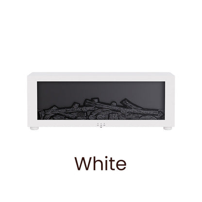 💦 Humidifier with fireplace effect – 7 LED colors and remote control, soothing atmosphere for home/office
