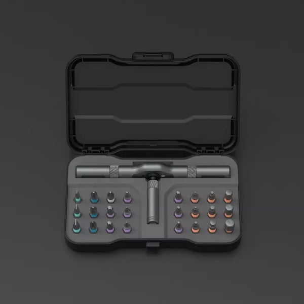🔩24-in-1 Magnetic Ratcheting Screwdriver Set – Compact, Lightweight & Perfect for DIY Repairs