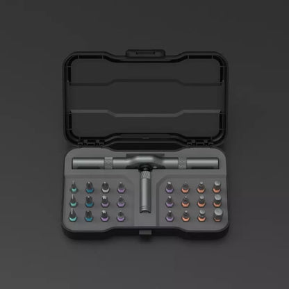 🔩24-in-1 Magnetic Ratcheting Screwdriver Set – Compact, Lightweight & Perfect for DIY Repairs