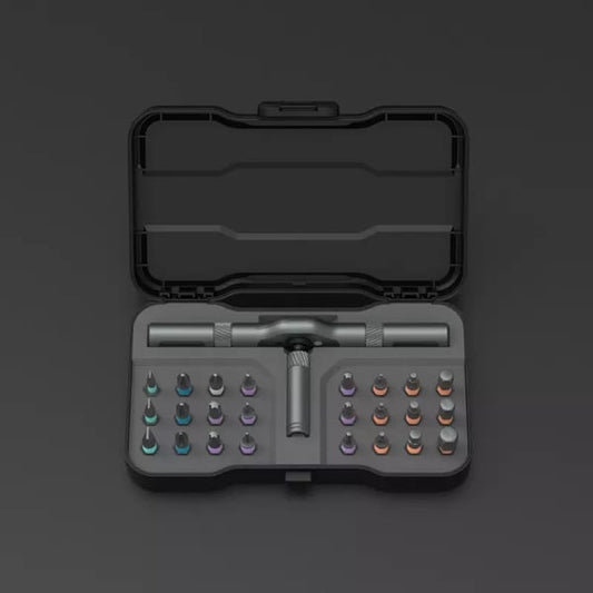 🔩24-in-1 Magnetic Ratcheting Screwdriver Set – Compact, Lightweight & Perfect for DIY Repairs