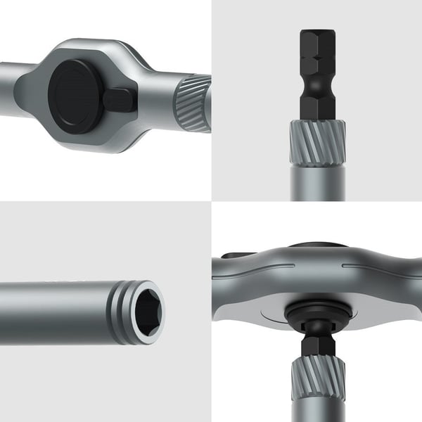 🔩24-in-1 Magnetic Ratcheting Screwdriver Set – Compact, Lightweight & Perfect for DIY Repairs