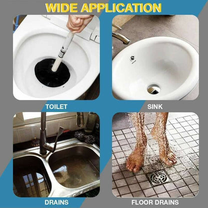 🎉 Electric Drain Cleaner Spring – Powerful Motor, Flexible Cable & Easy Storage 🛠️📦
