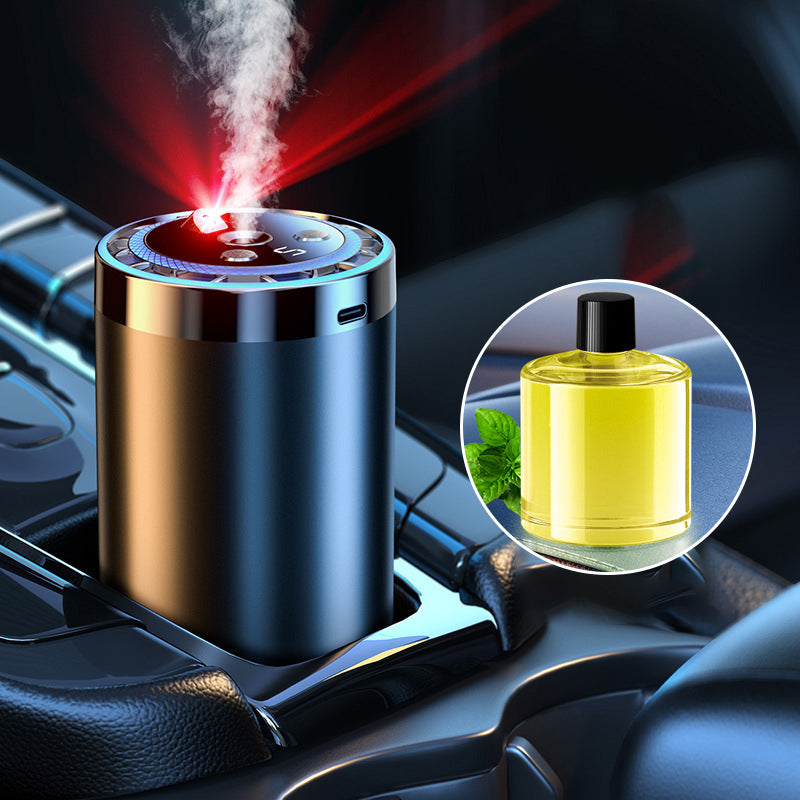 Smart Car Diffuser Set with Light & Spray Modes