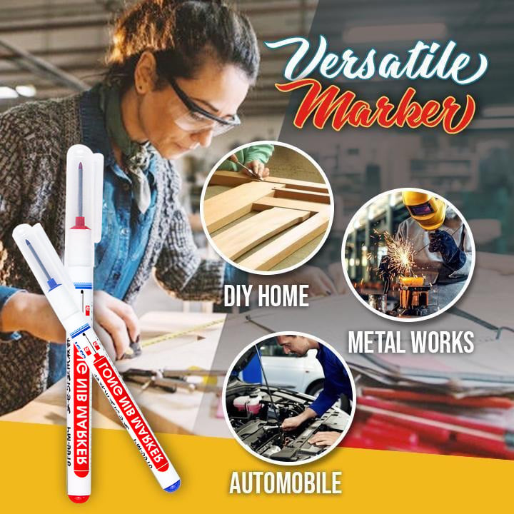 💥Buy 2 Get 2 Free🔥Long Head Deep Hole Marker