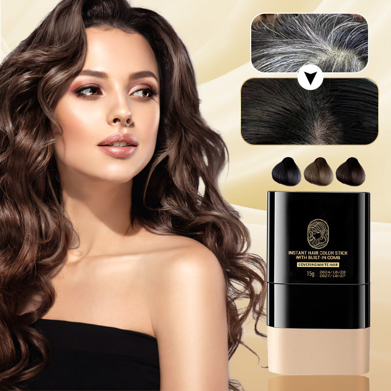 🔥Instant Hair Color Stick with Built-In Comb - Unisex