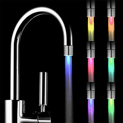 7-Color LED Stream Color Changing Water Faucet