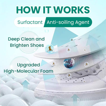 🔥Multifuntional Effective Mild Shoes Cleaner