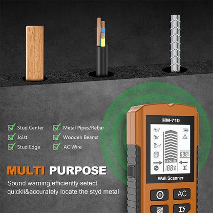 🎉 2025 New Product Offer – 50% OFF!! 💯🪛Multifunctional Handheld Metal & Wall Detector