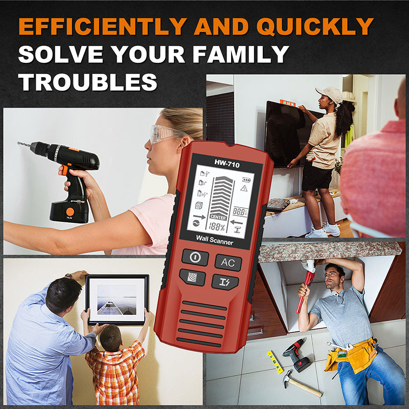 🎉 2025 New Product Offer – 50% OFF!! 💯🪛Multifunctional Handheld Metal & Wall Detector