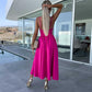 💃Hot Sale 49% OFF🎁Women’s Spaghetti Straps High Slit Dress