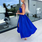 💃Hot Sale 49% OFF🎁Women’s Spaghetti Straps High Slit Dress