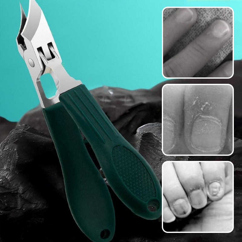 Anti-Splash 25° Slant Edge Nail Clipper 3-Piece Set – Precise Cut, Comfortable Grip & Safe Splash Guard