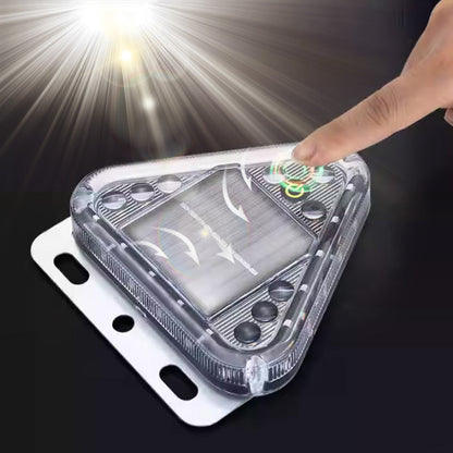 🔥 Waterproof Solar-Powered Truck Tail Warning Light