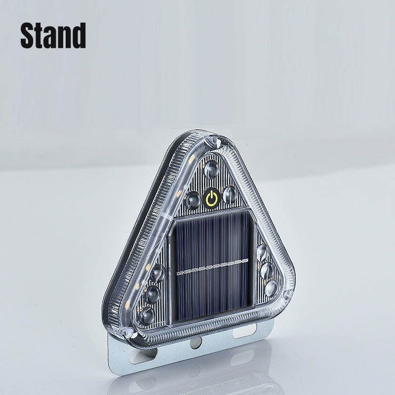 🔥 Waterproof Solar-Powered Truck Tail Warning Light