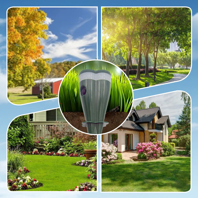 🚫Waterproof Solar Mole Deterrent