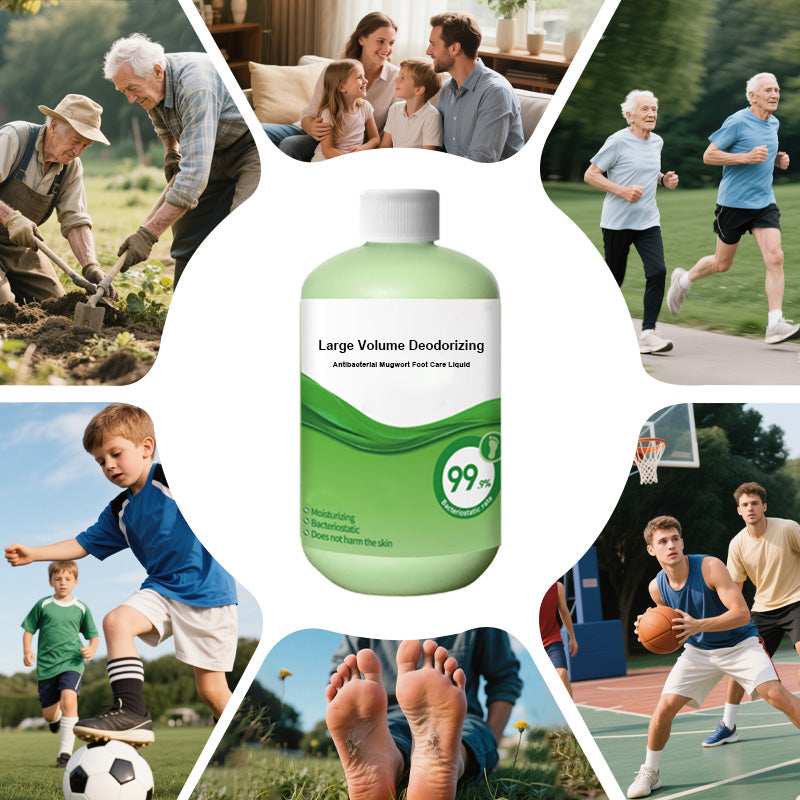 Large Volume Deodorizing & Antibacterial Mugwort Foot Care Liquid