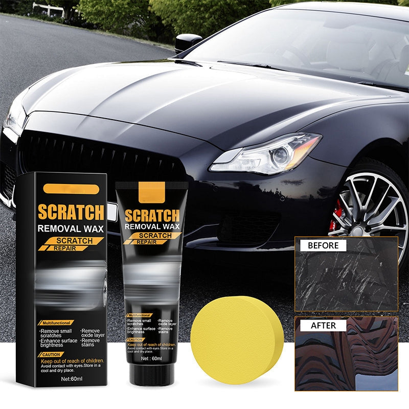 🛡️Car Scratch Repair & Care Wax – Instant Removal, Protective Coating, All Paint Colors