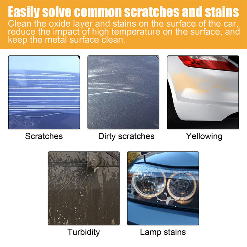 🛡️Car Scratch Repair & Care Wax – Instant Removal, Protective Coating, All Paint Colors