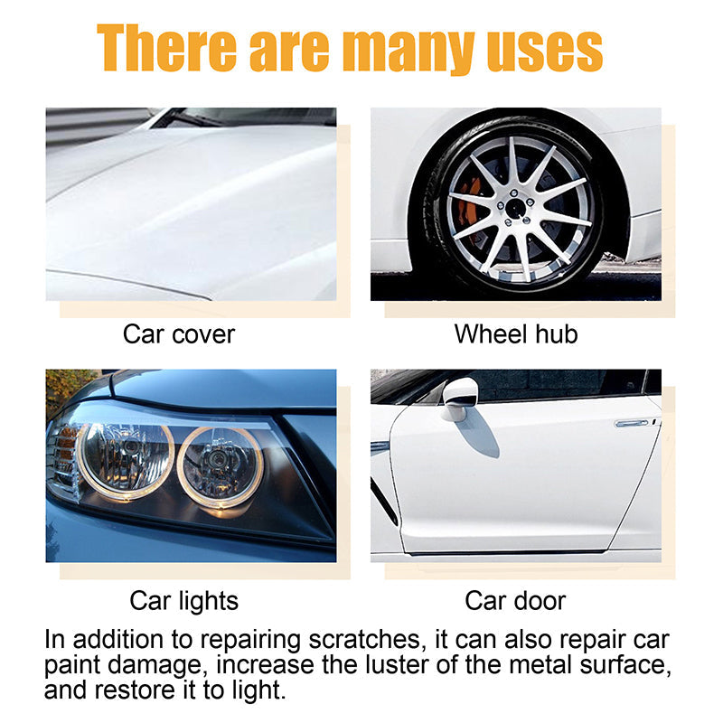 🛡️Car Scratch Repair & Care Wax – Instant Removal, Protective Coating, All Paint Colors